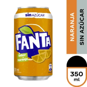 FANTA SIN AZUCAR 350 ML