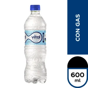 AGUA VITAL CON GAS 600 ML